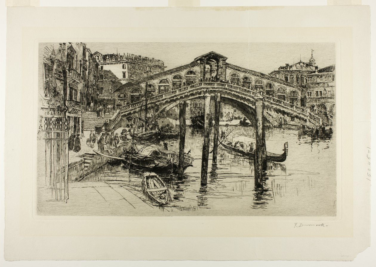 Rialto, Venedig af Frank Duveneck