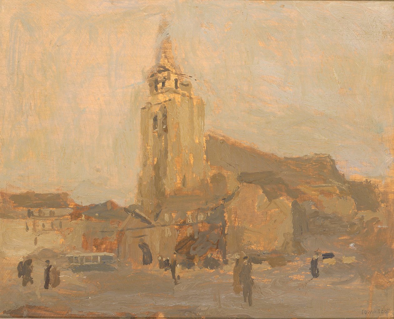 Saint Merry Church, n.d. af Frank Edwin Scott