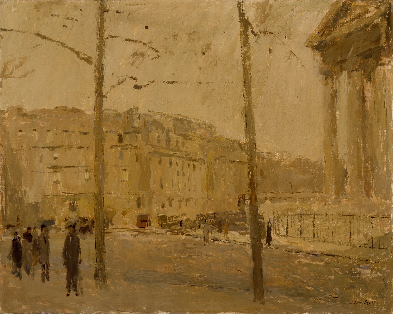 La Madeleine at Dawn, n.d. af Frank Edwin Scott