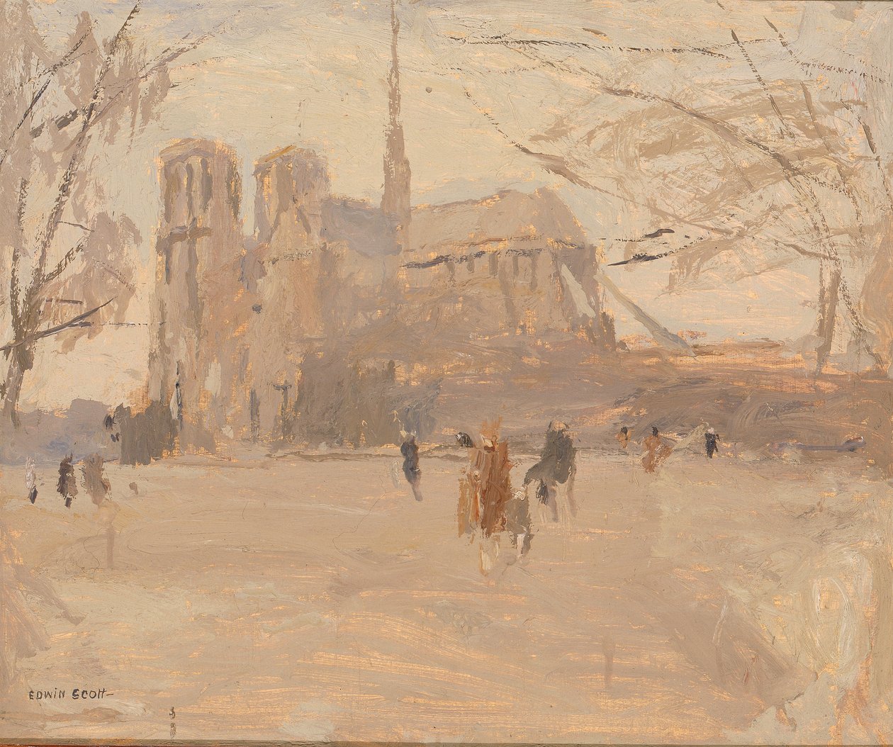 Vor Frue nr. II, n.d. af Frank Edwin Scott