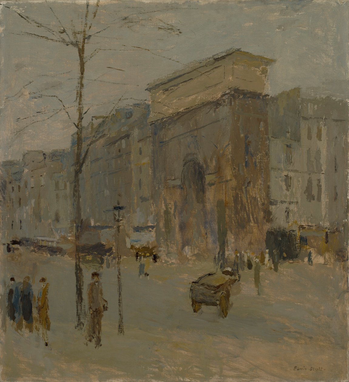 Porte St. Martin no. II af Frank Edwin Scott