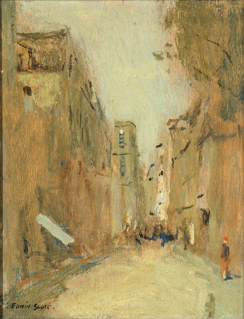 Rue Saint Jacques, Paris, n.d. af Frank Edwin Scott