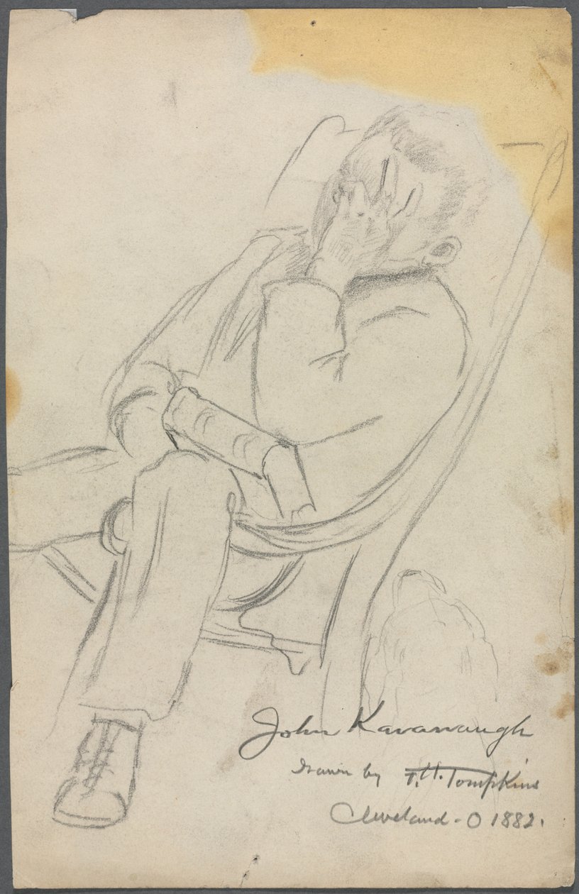 Skitse af John Kavanaugh af Frank H. Tompkins