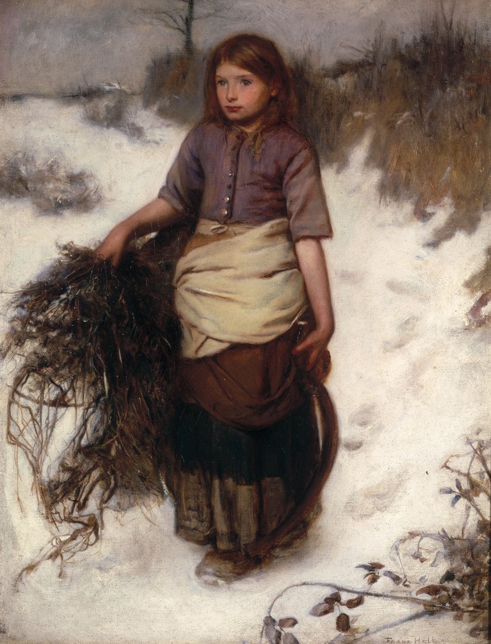 Vinter af Frank Holl