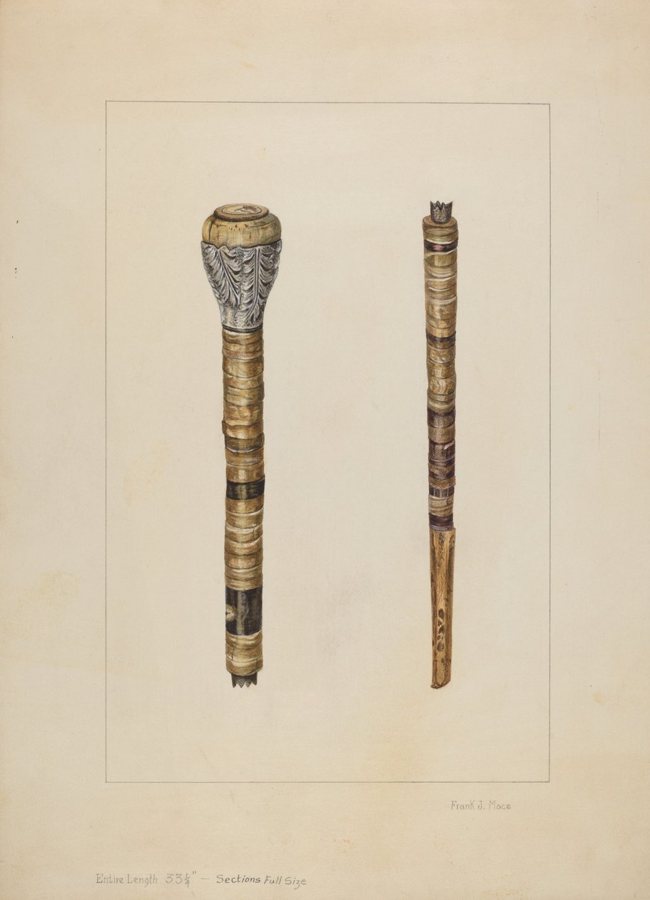 Cowhorn Cane af Frank J. Mace