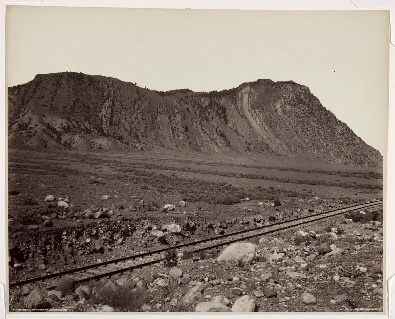 Cinnabar Mountain, Devil Slide, 1880
