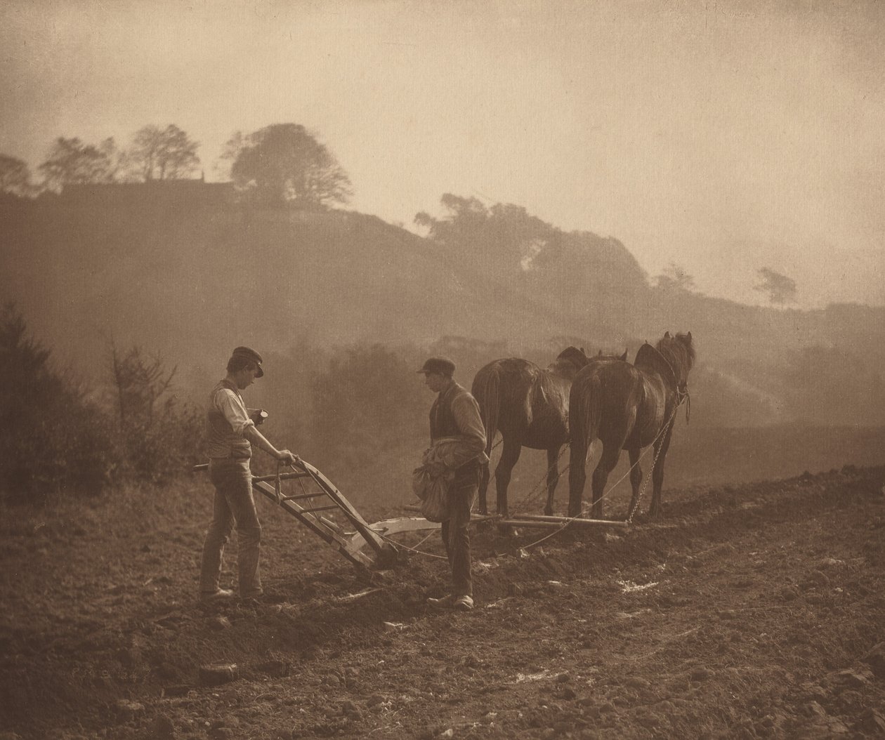 Middagstid, ca. 1890 (foto) af Frank Meadow Sutcliffe