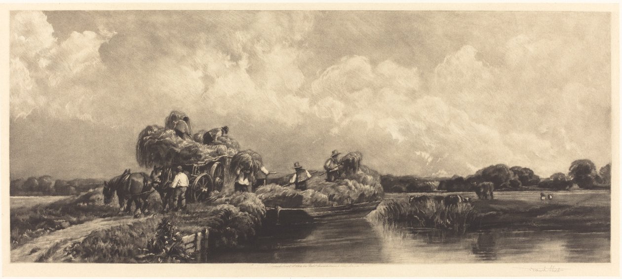 En romersk kanal, 1904. af Frank Short