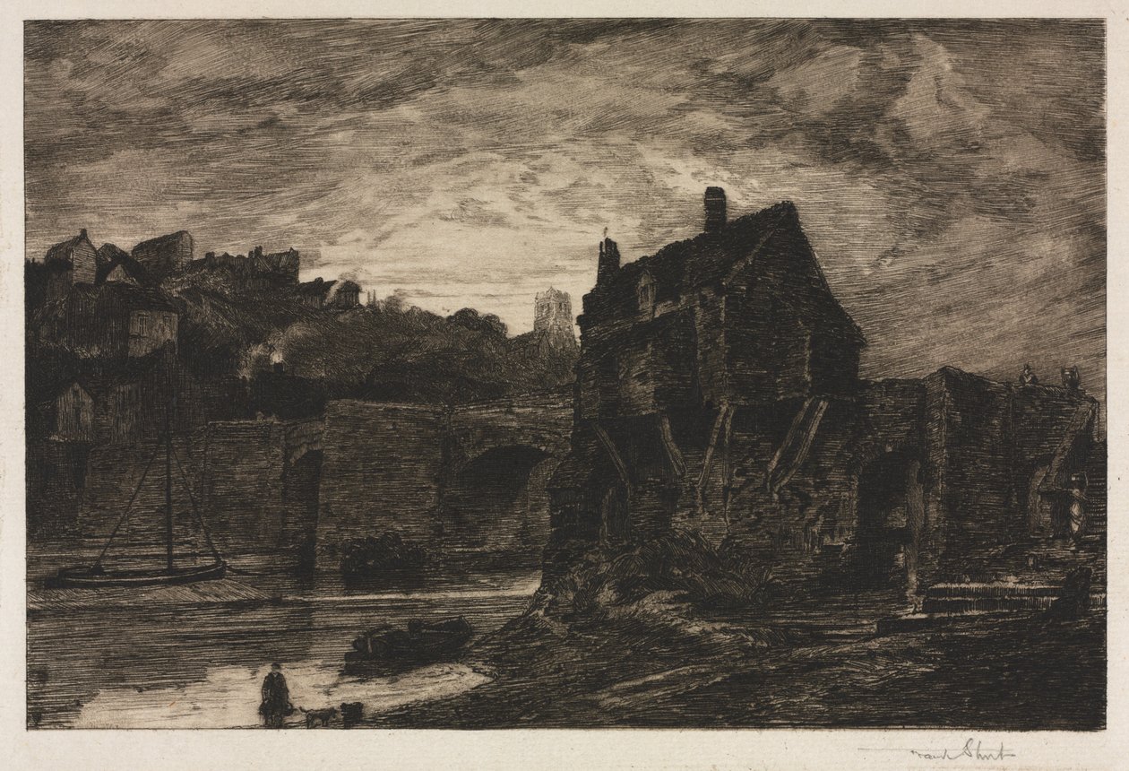 Bridgenorth, 1885. af Frank Short