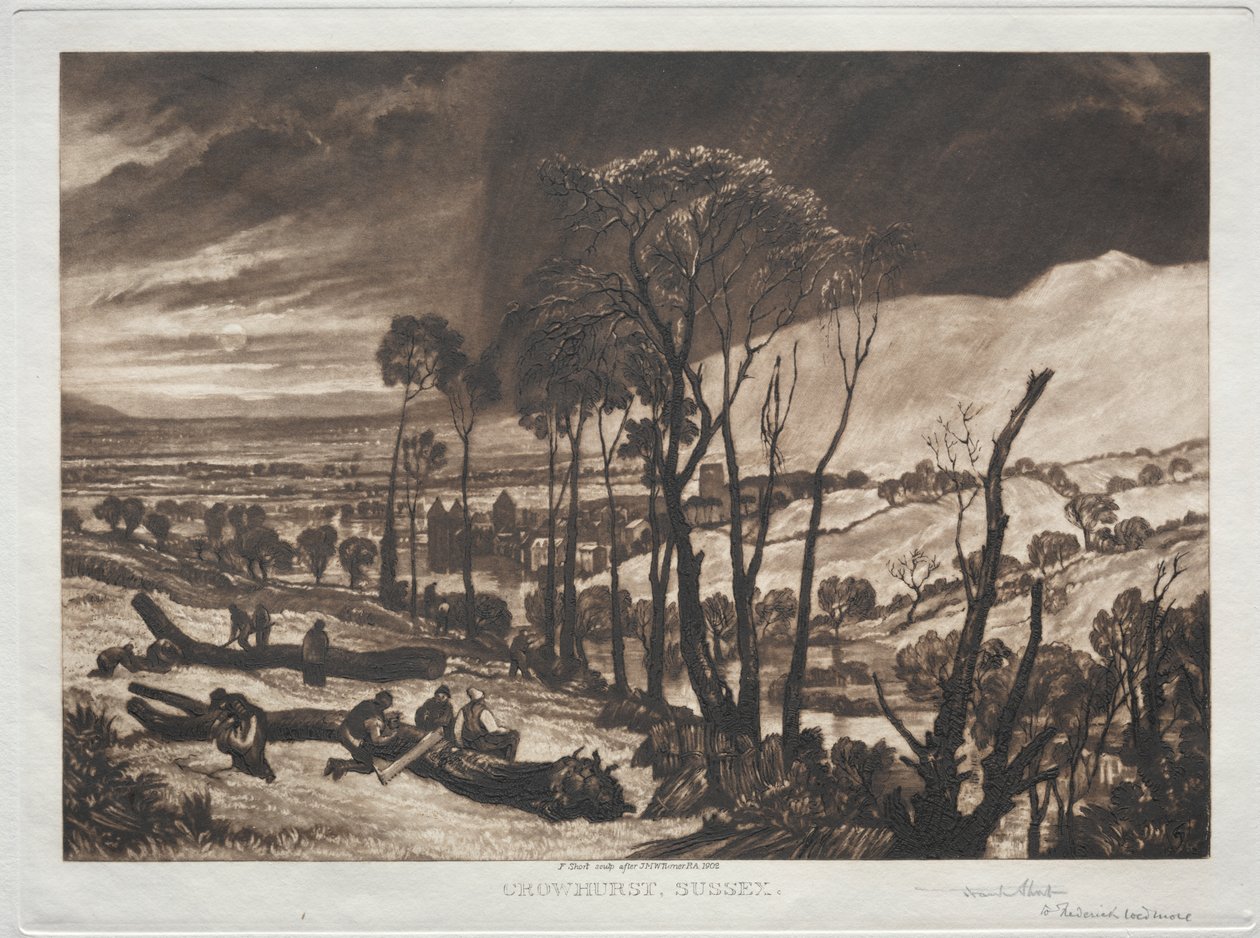 Crowhurst, Sussex af Frank Short