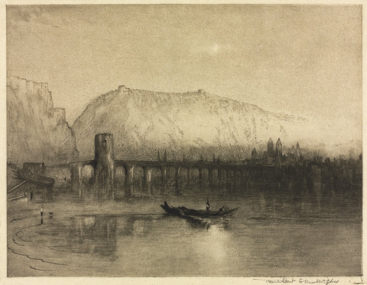 Ehrenbreitstein til Coblenz, nr. 1 af Frank Short