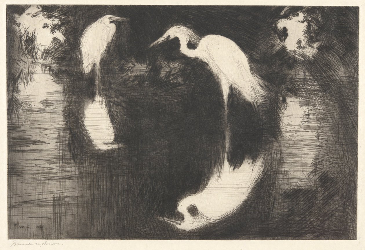 Dark Pool P. 189 Pub.St. af Frank Weston Benson