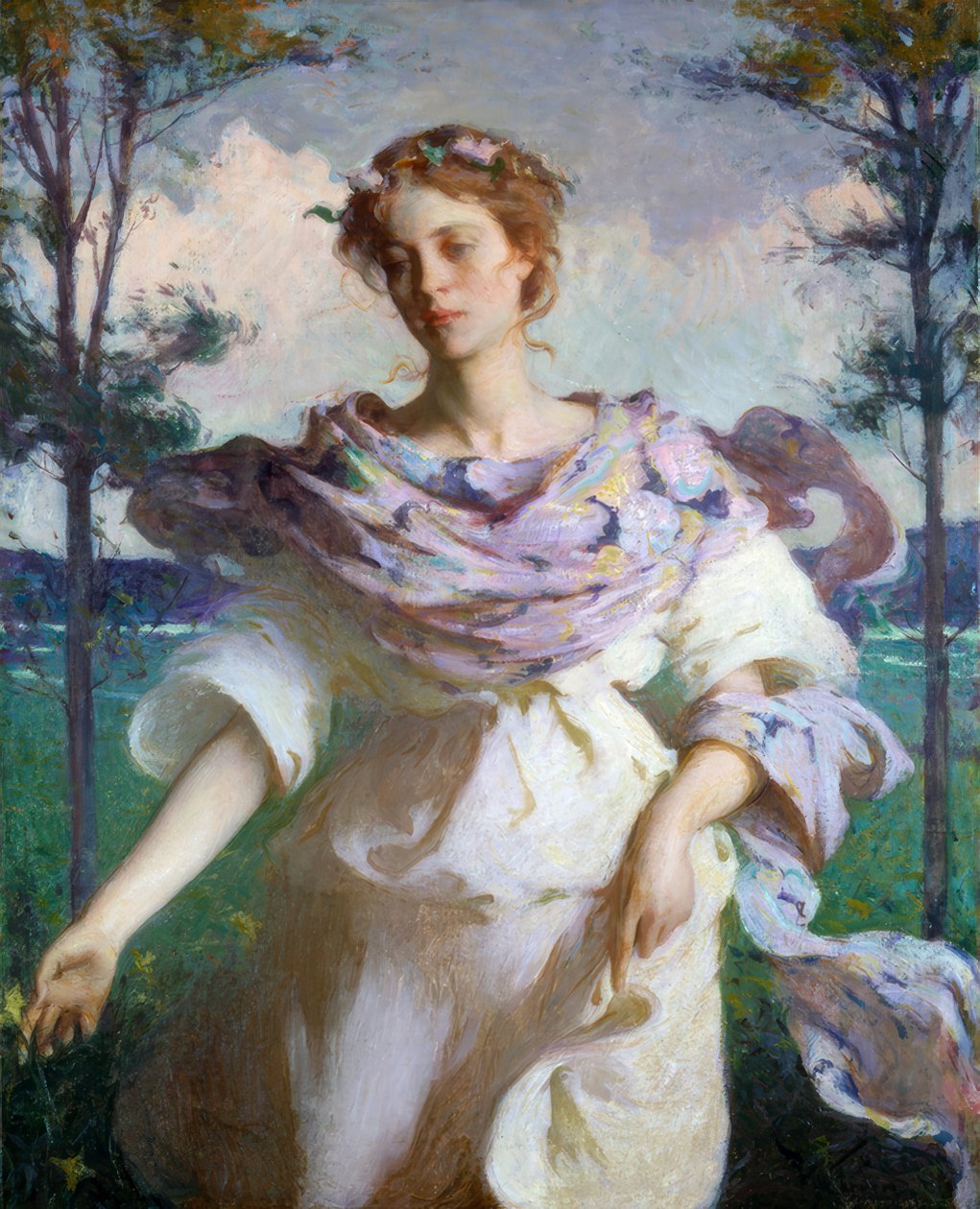 Sommer af Frank Weston Benson