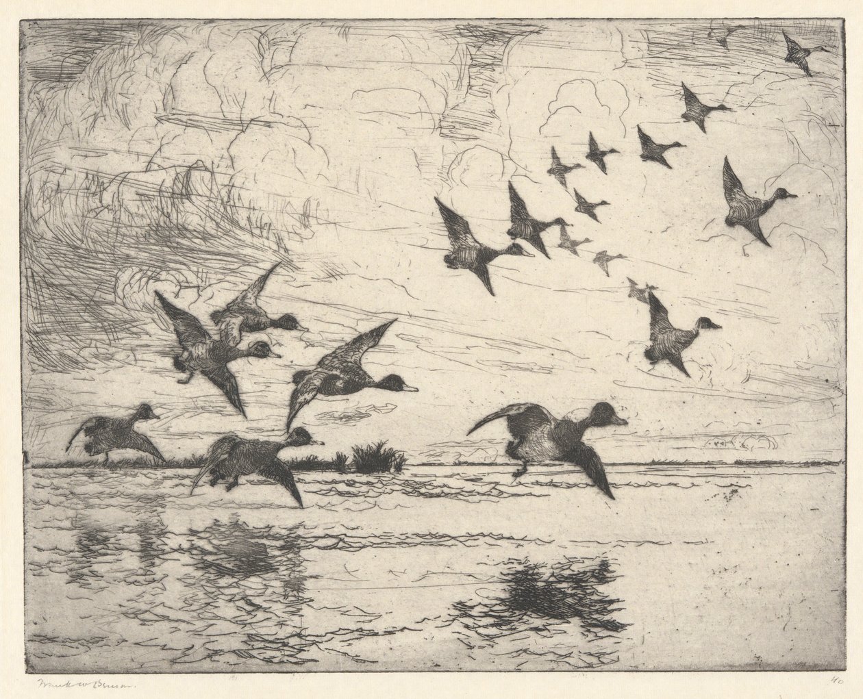 Alarmen P. 111 Pub. St. af Frank Weston Benson