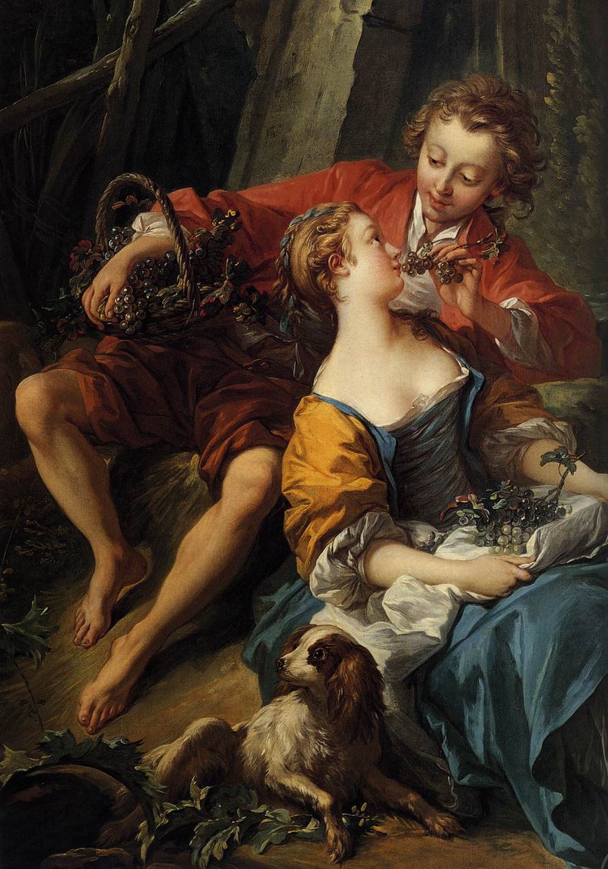 En efterårspastoral af François Boucher