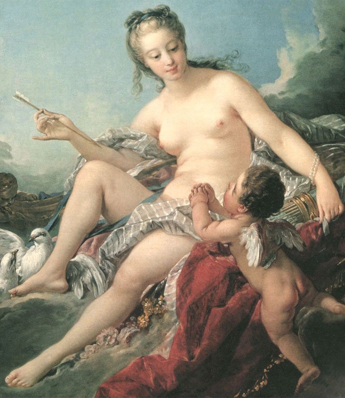 Afvæbnet kærlighed af François Boucher