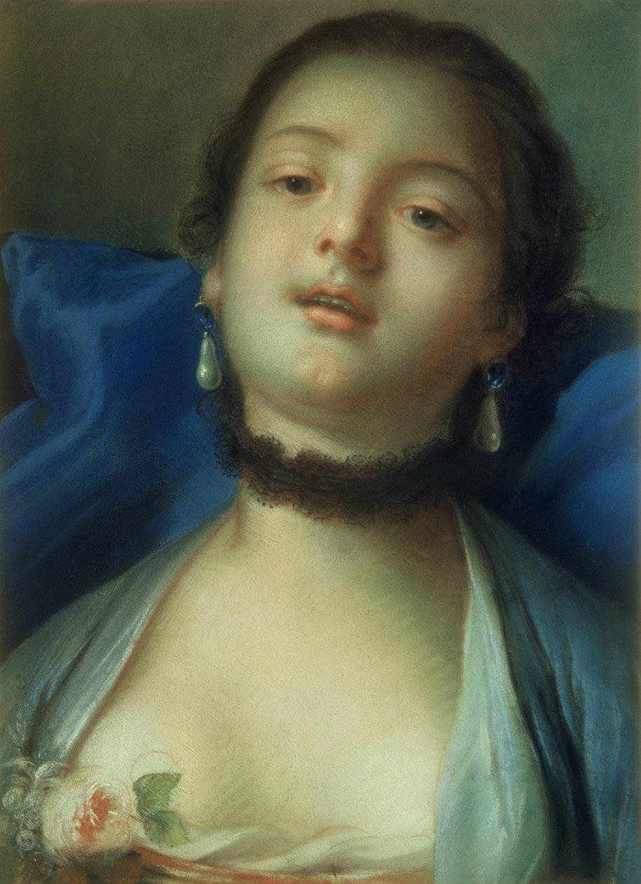 Portræt af en kvinde af François Boucher