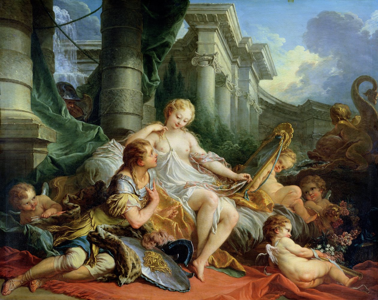 Rinaldo og Armida, 1733 af François Boucher