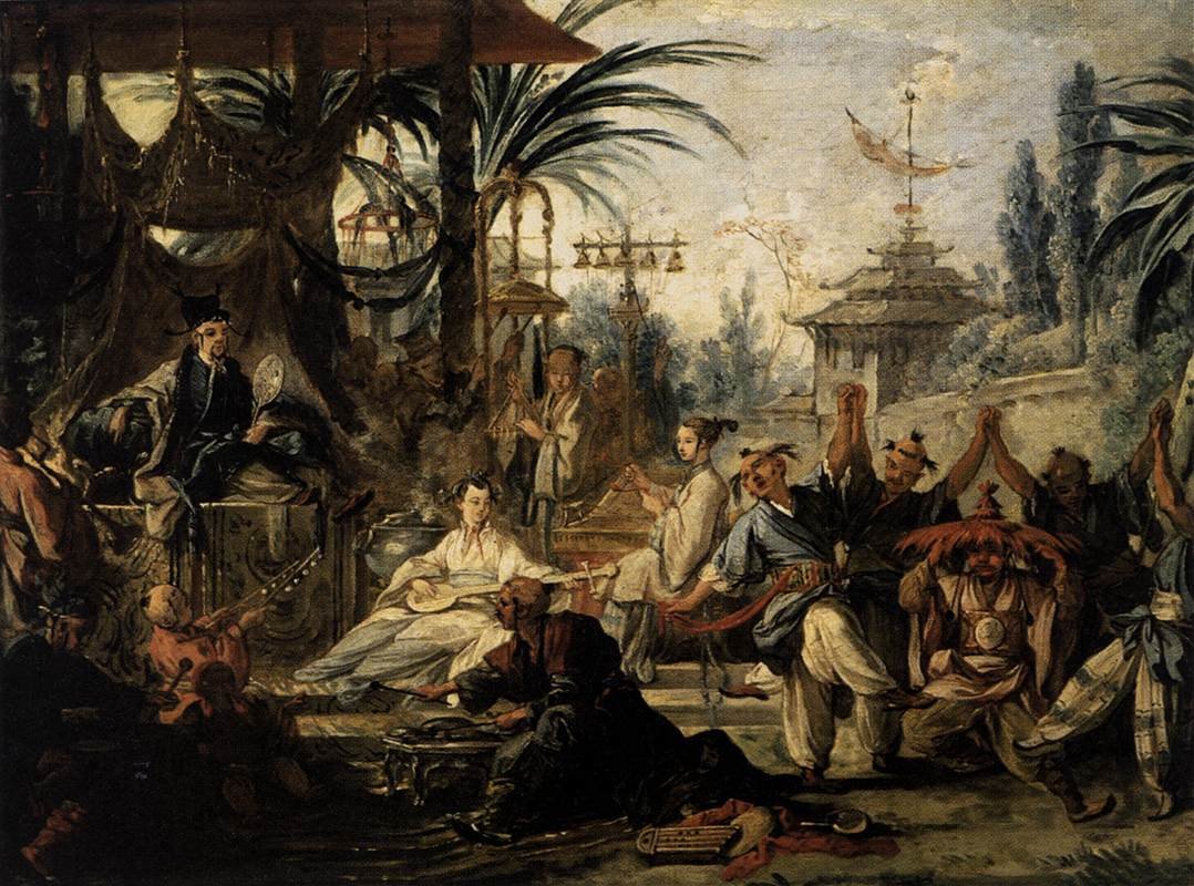 Den kinesiske dans af François Boucher