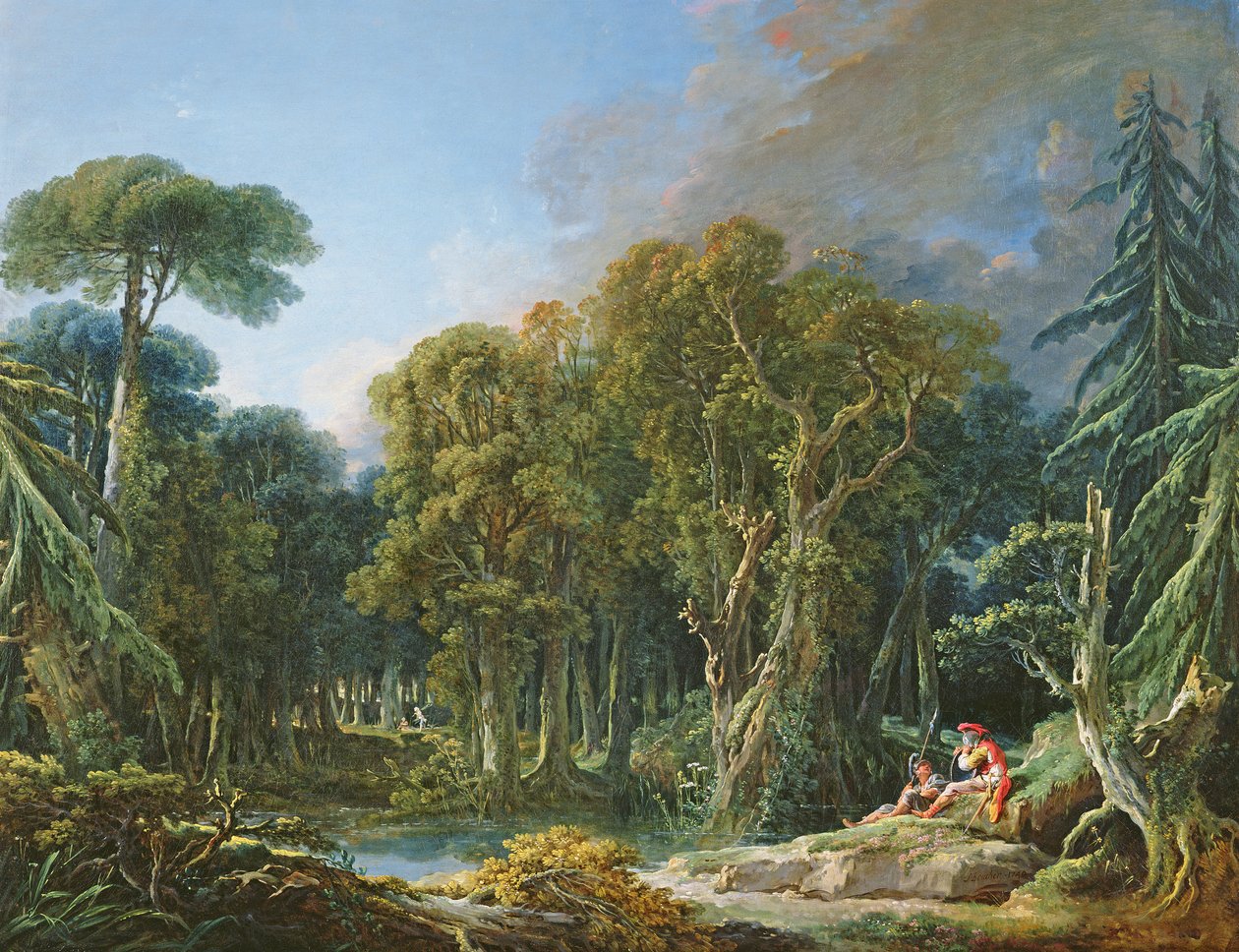 Skoven, 1740 af François Boucher