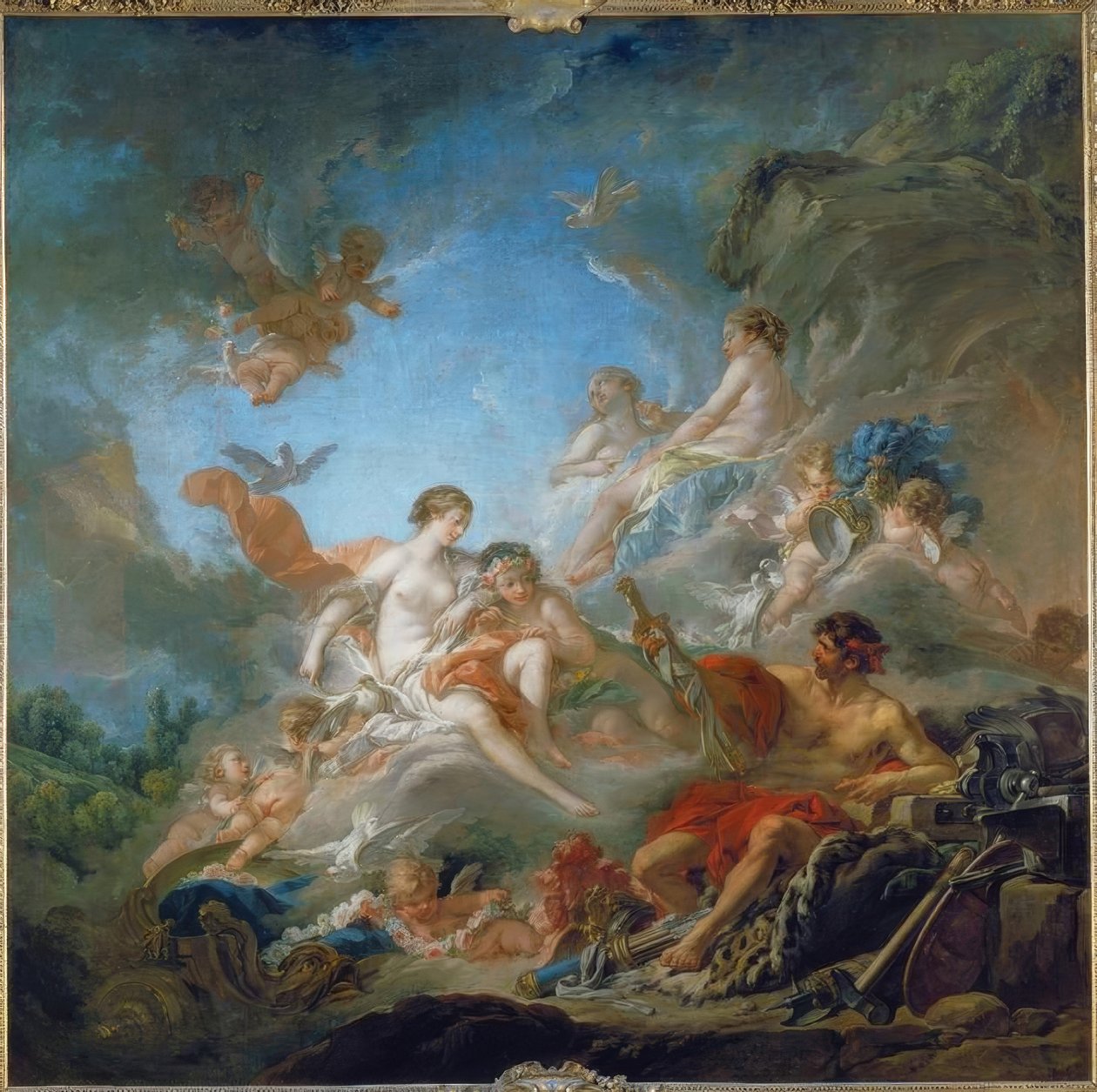 Venus i vulkanens smedje af François Boucher