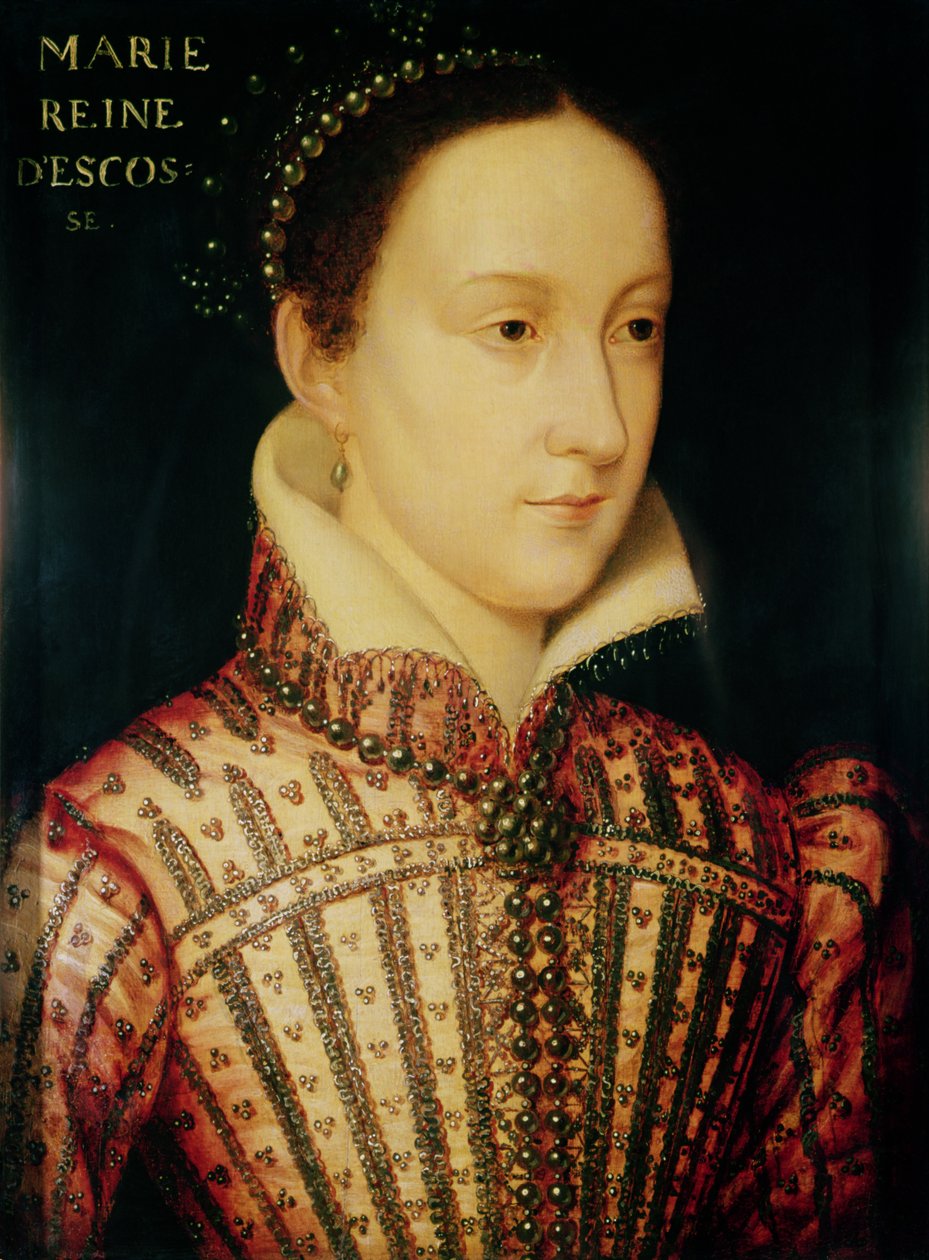 Miniature af Mary Queen of Scots, ca. 1560 af François Clouet