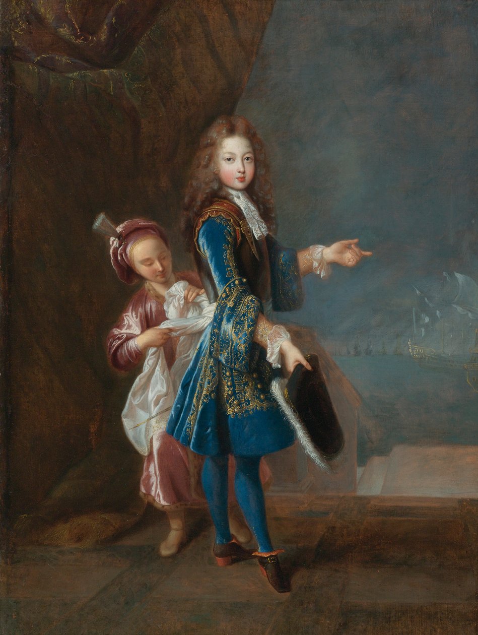 Portræt af Louis Alexandre de Bourbon (1678-1737) af Jean François de Troy