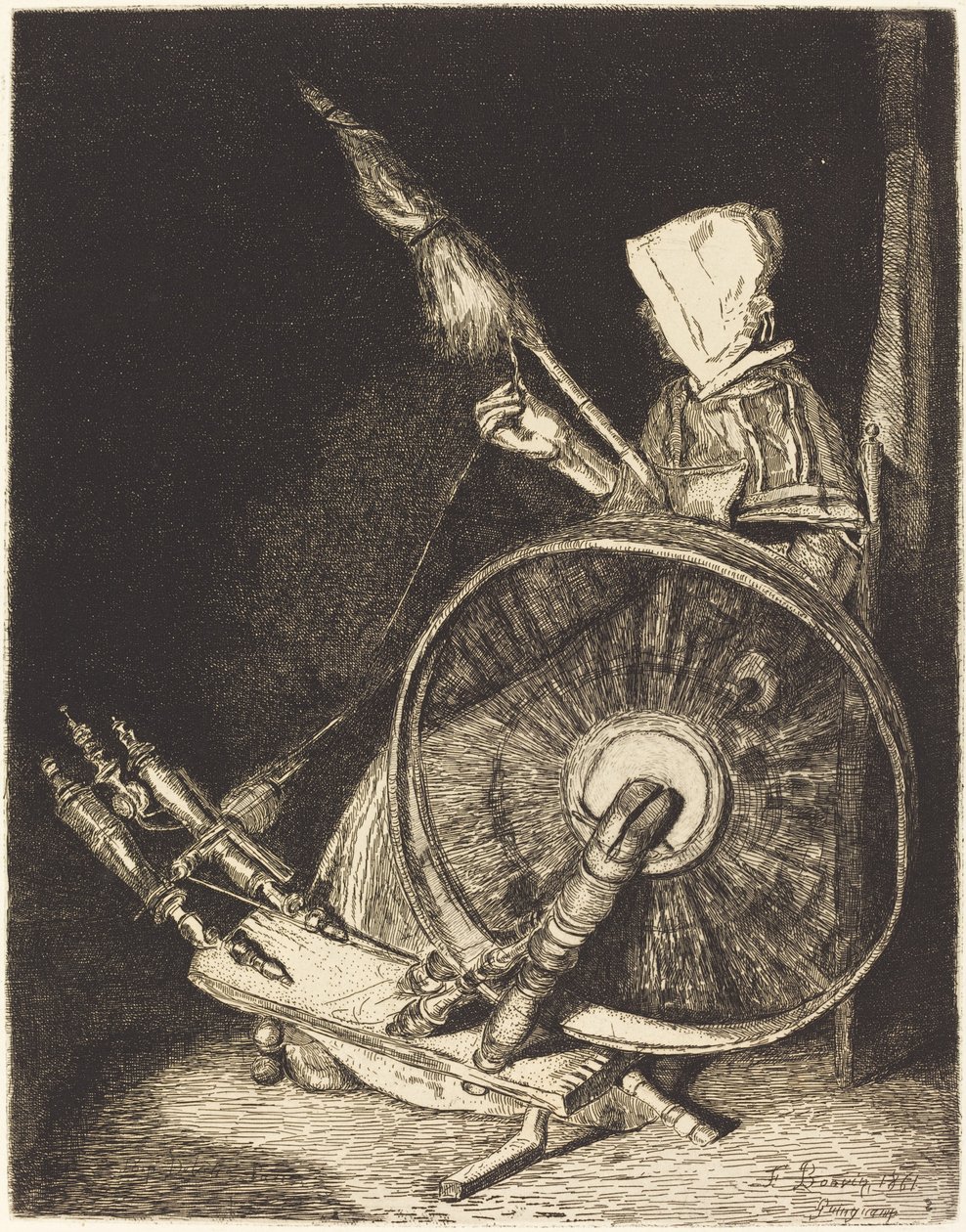 Breton Spinner af François Bonvin