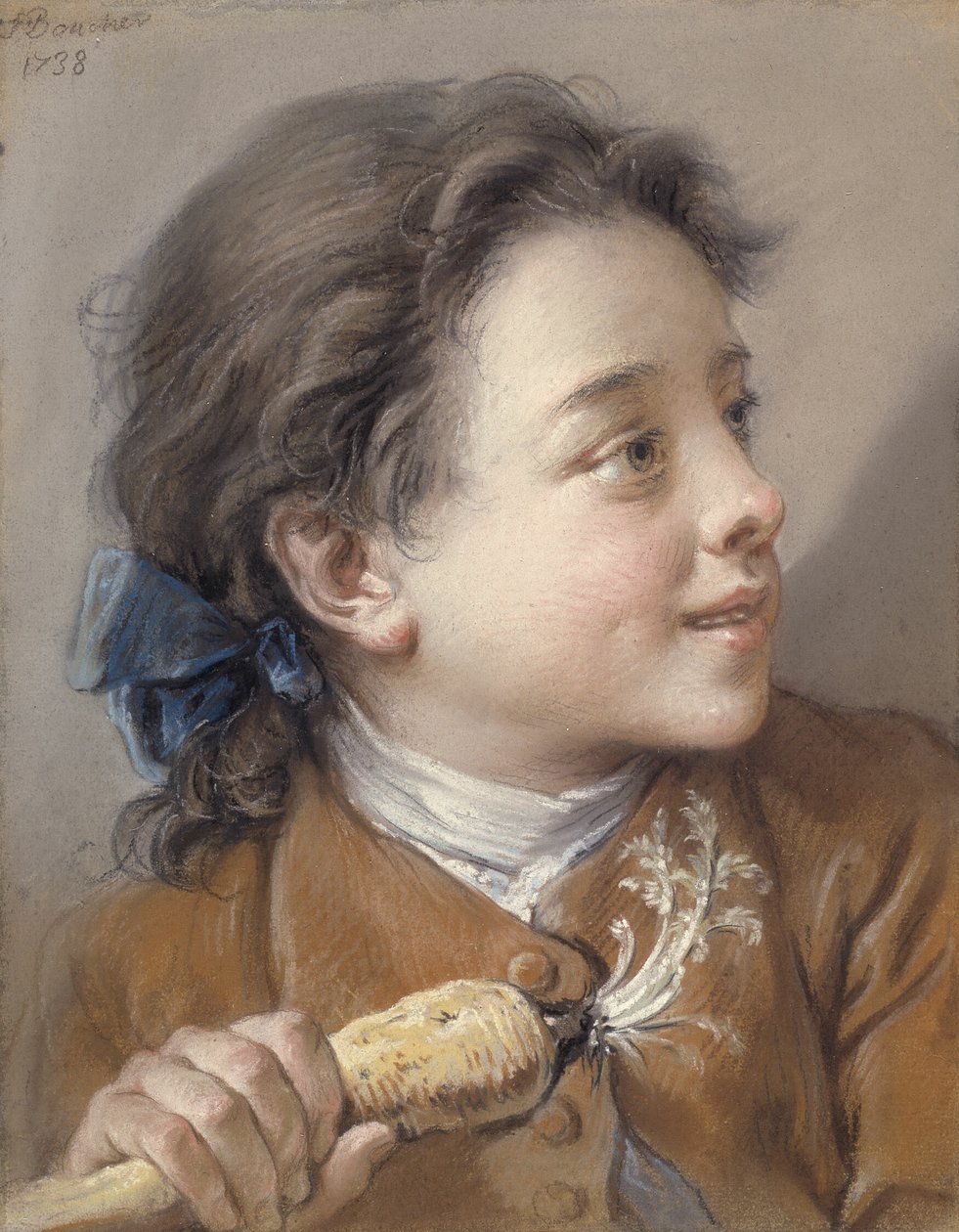 Dreng med en gulerod af François Boucher