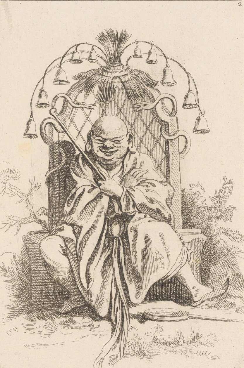 Kinesisk læge, 1738-45. af François Boucher