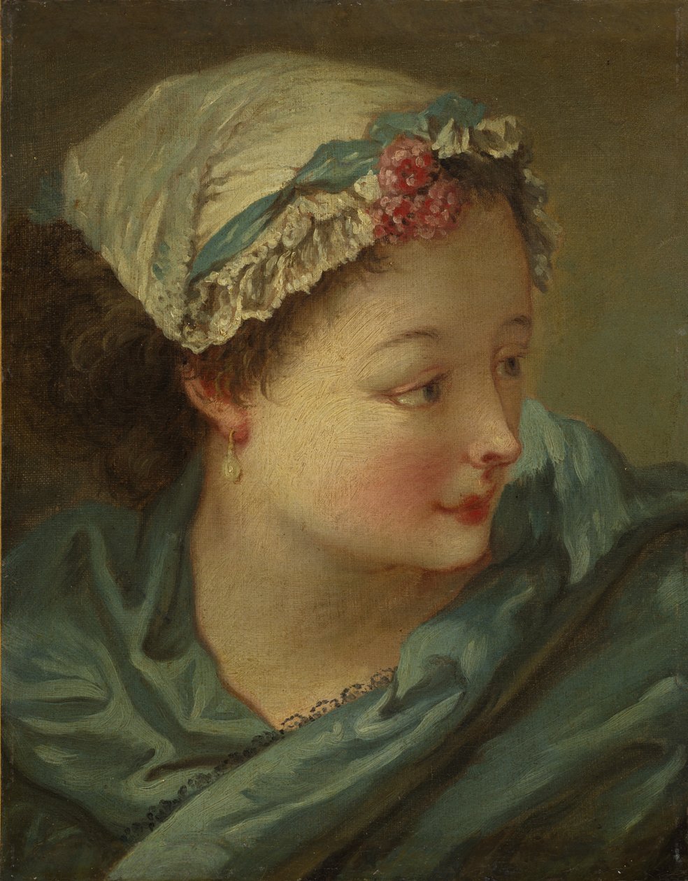 Leder af en ung kvinde af François Boucher