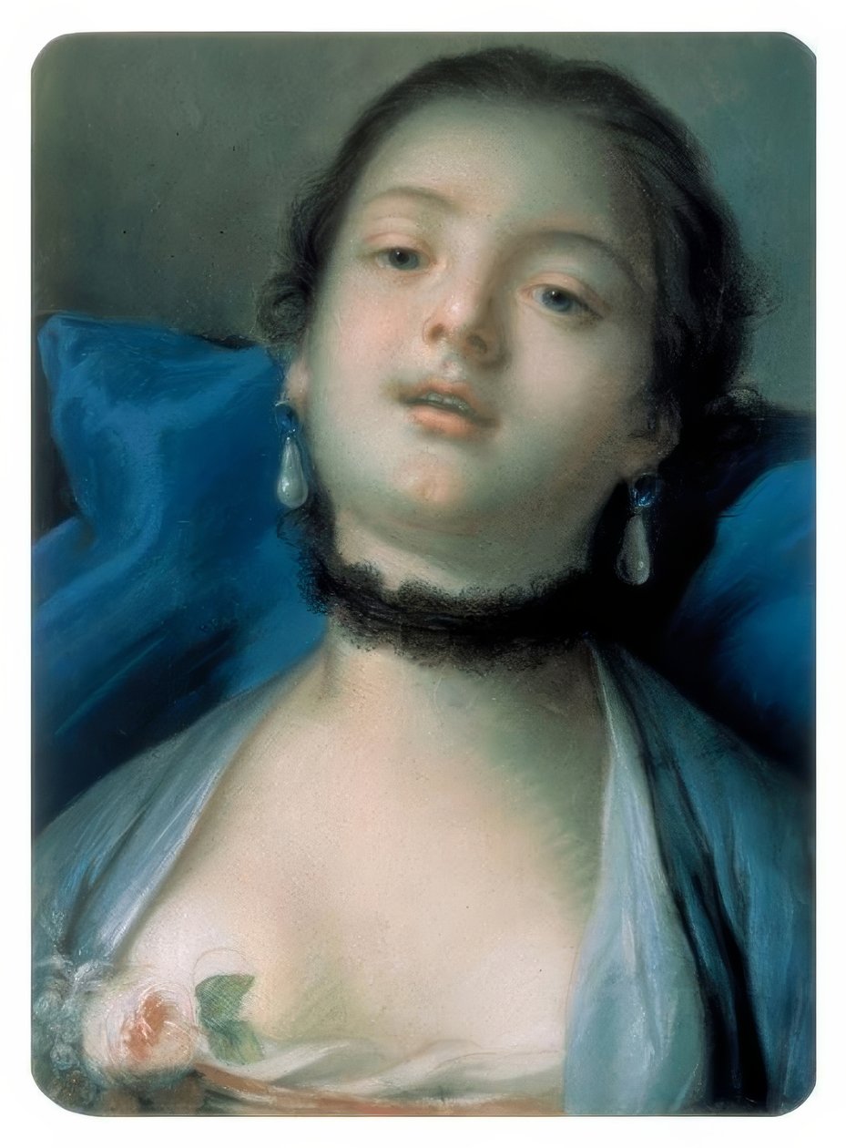 Ung kvinde af François Boucher