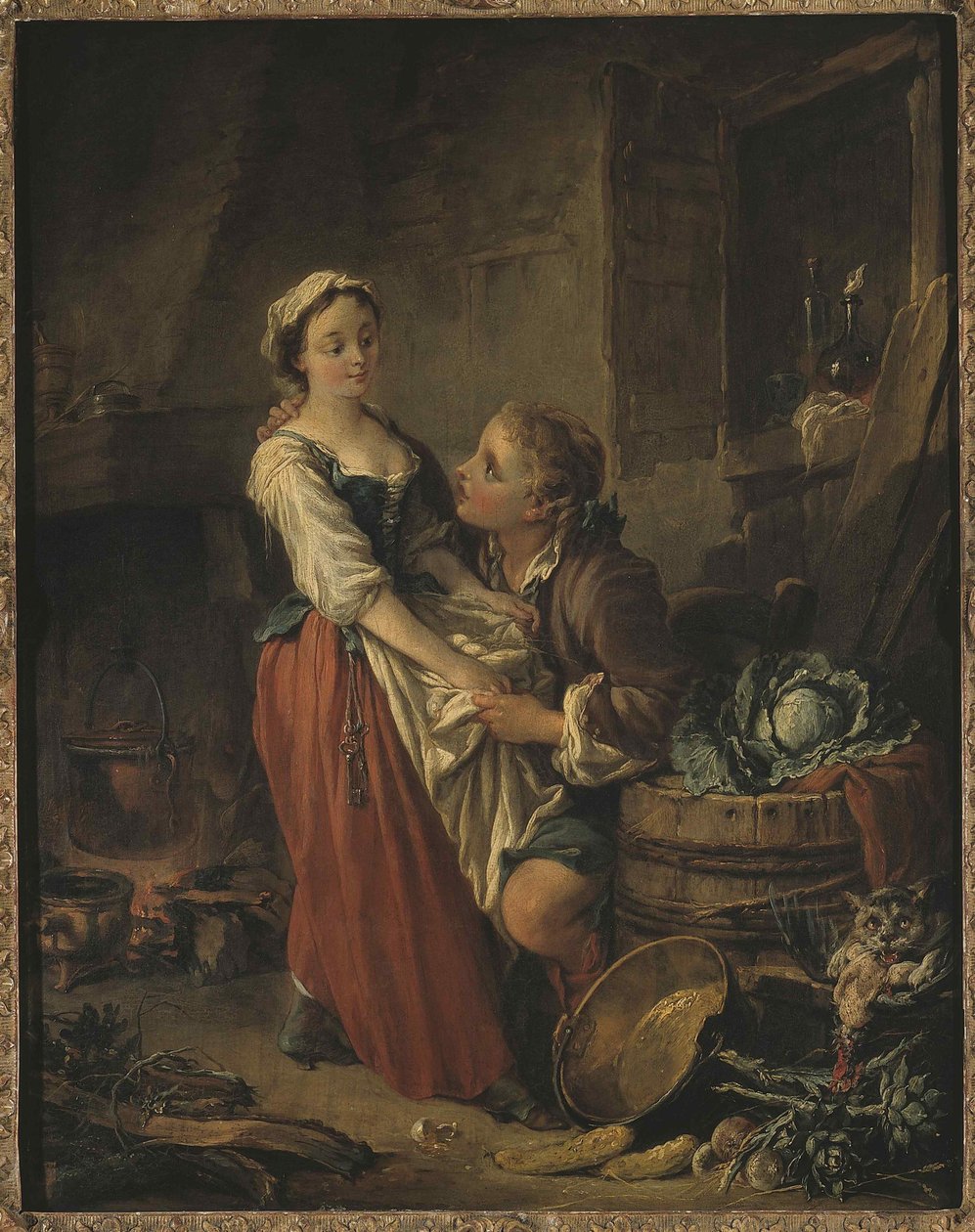 Den smukke kok, 1735. af François Boucher