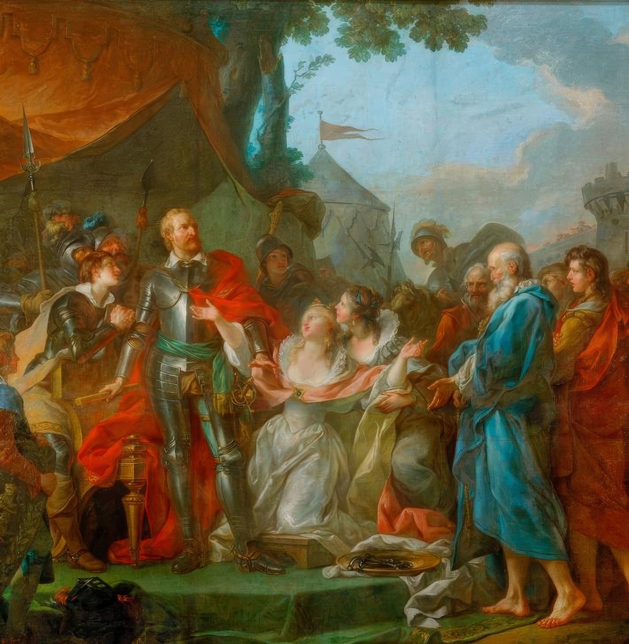 Frankrigs og Navarras våben af François Boucher