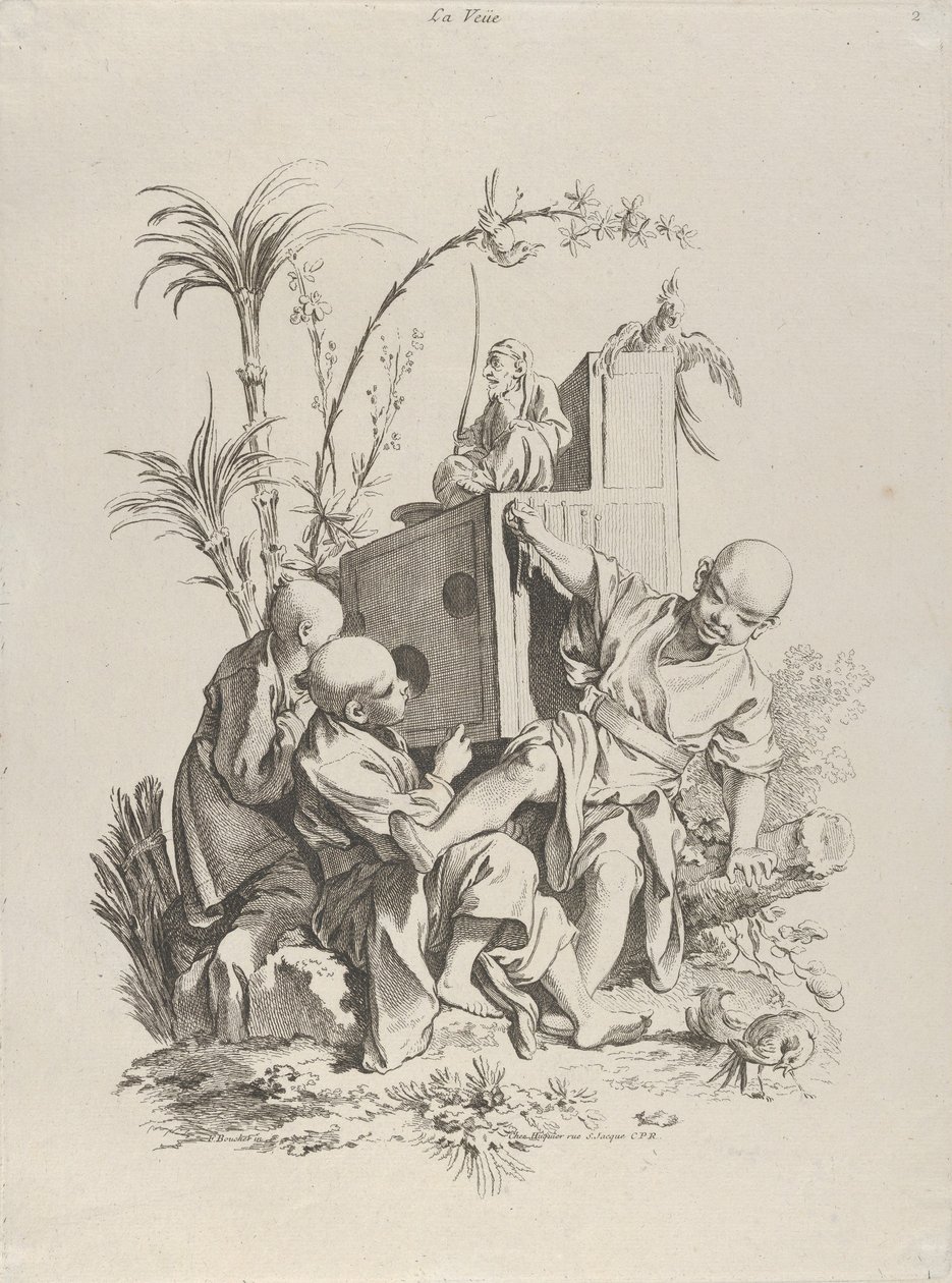 Synet, 1720-70. af François Boucher