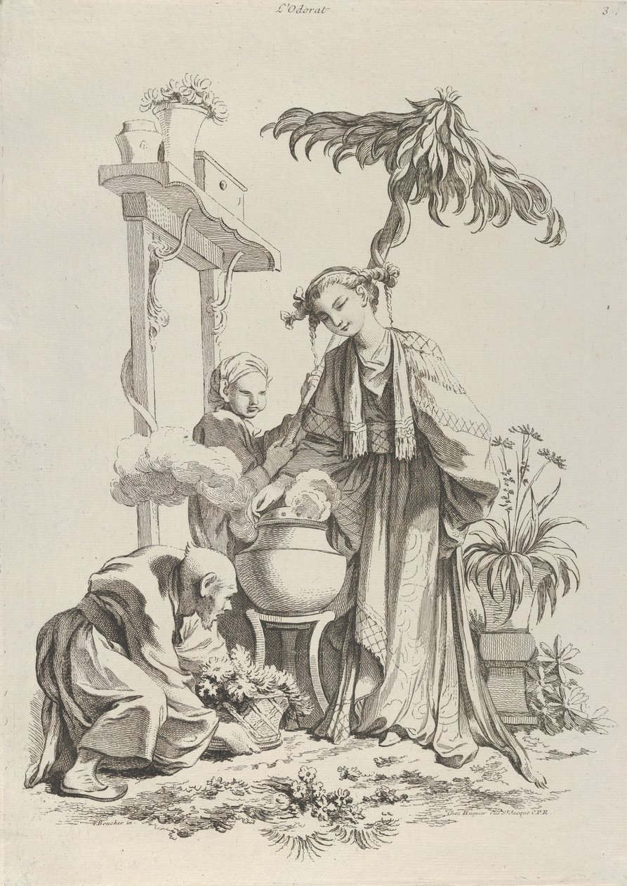 Lugt, 1720-70. af François Boucher