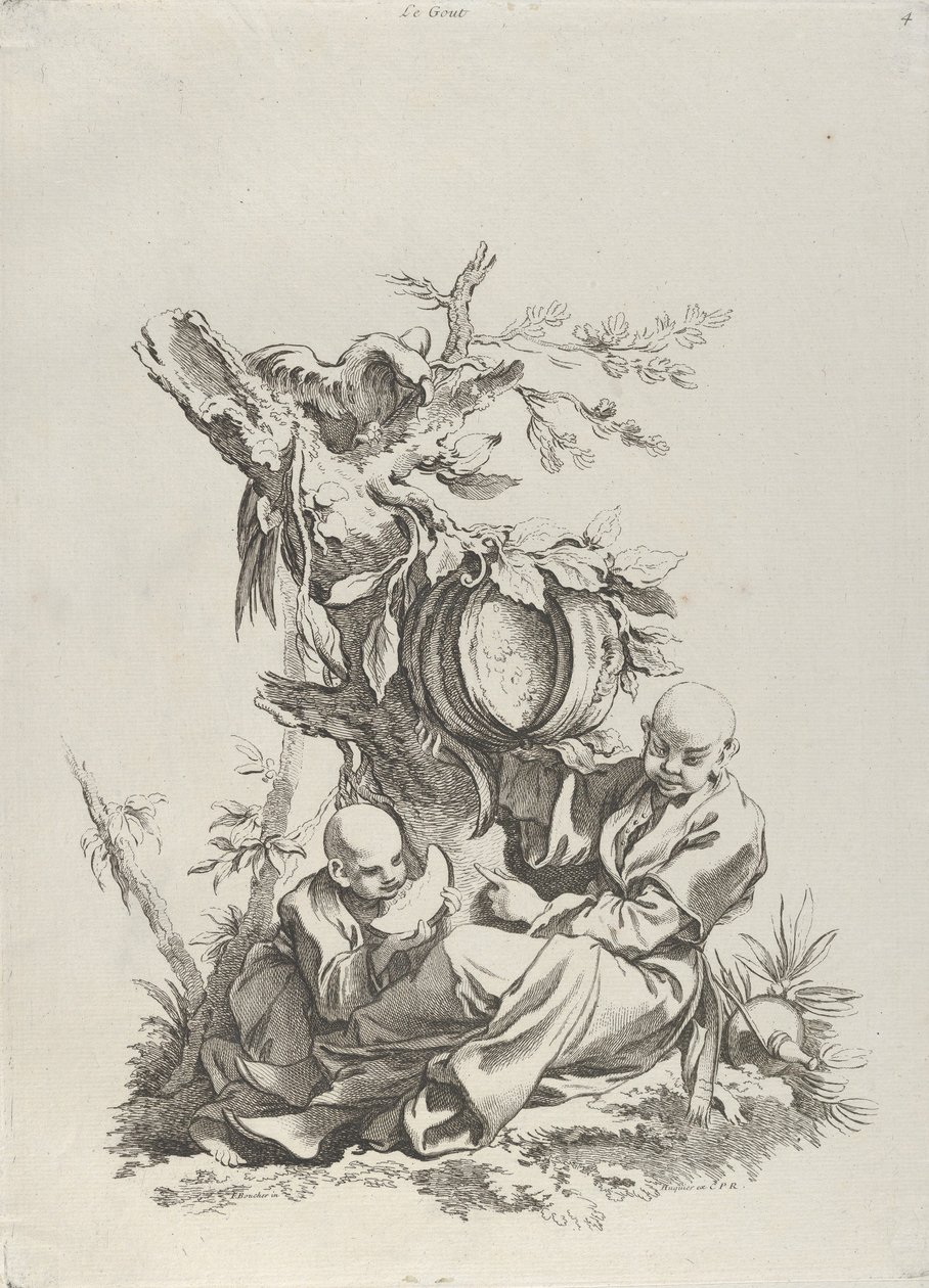 Smag, 1720-70. af François Boucher