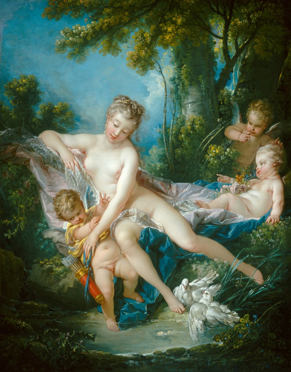 Venusbadet af François Boucher