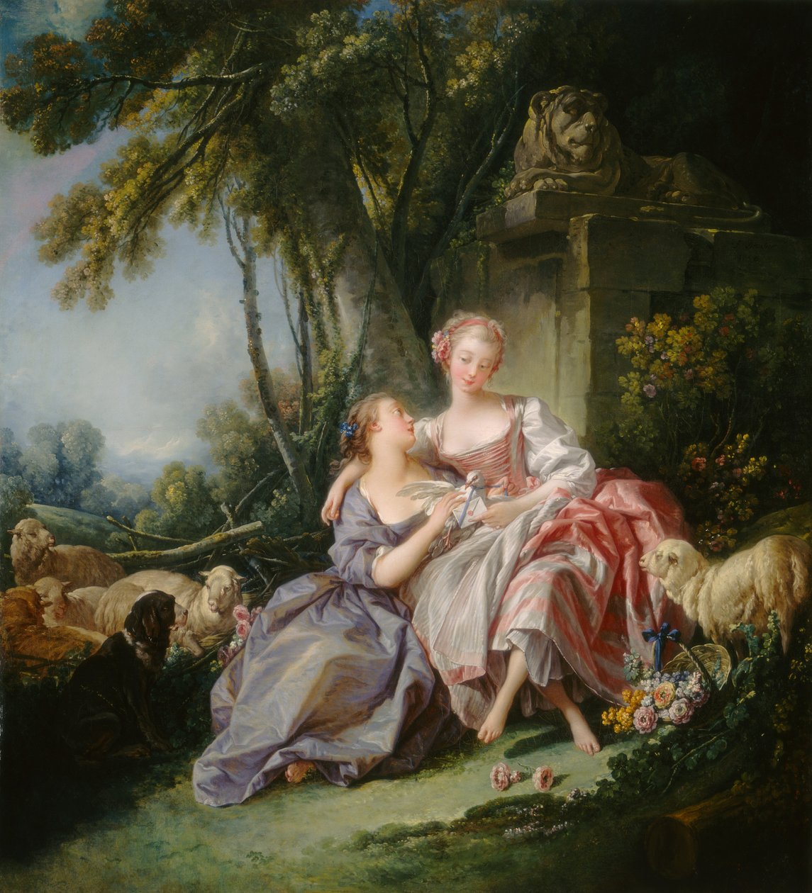 Kærlighedsbrevet af François Boucher