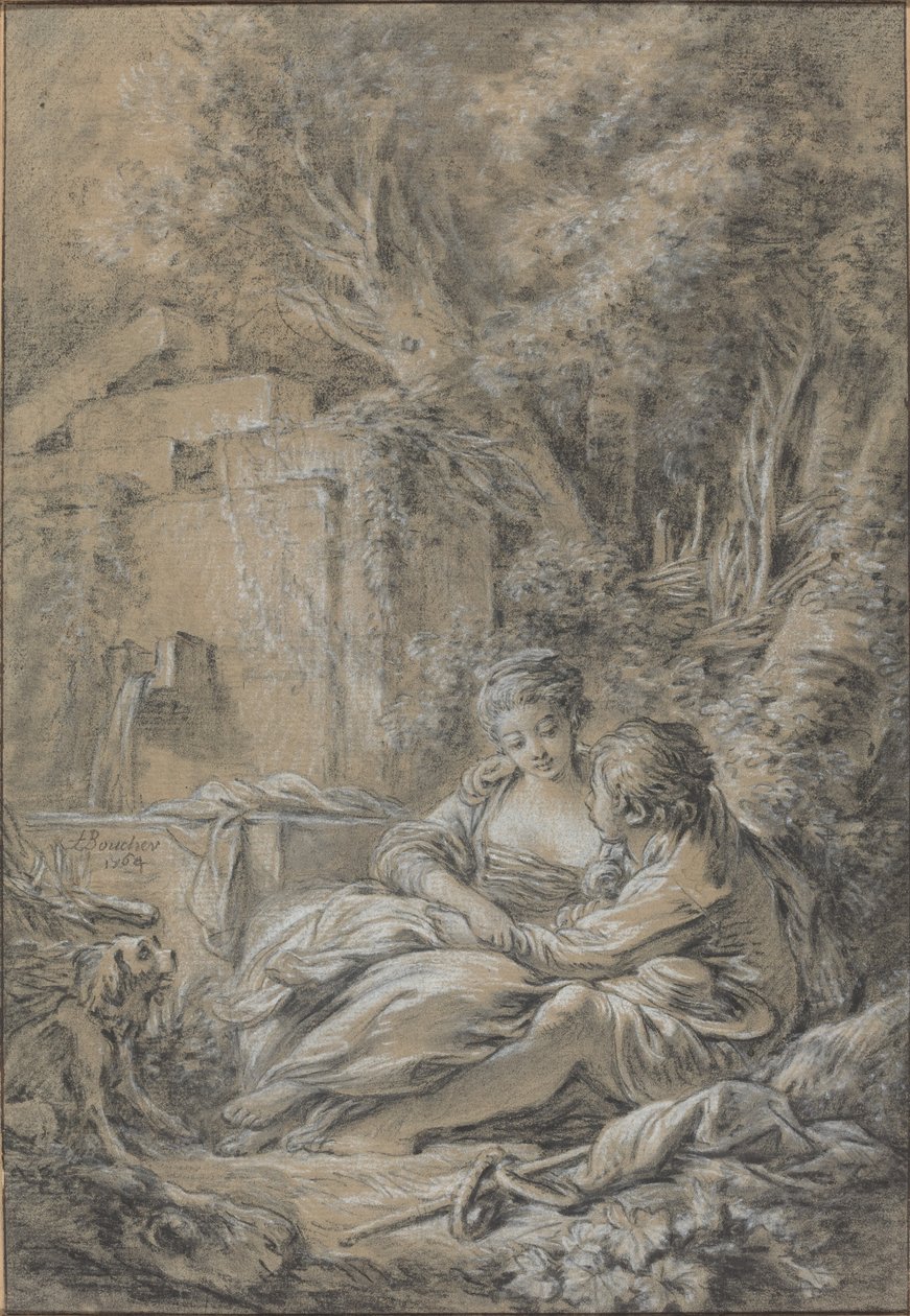 Ansigt til ansigt af François Boucher