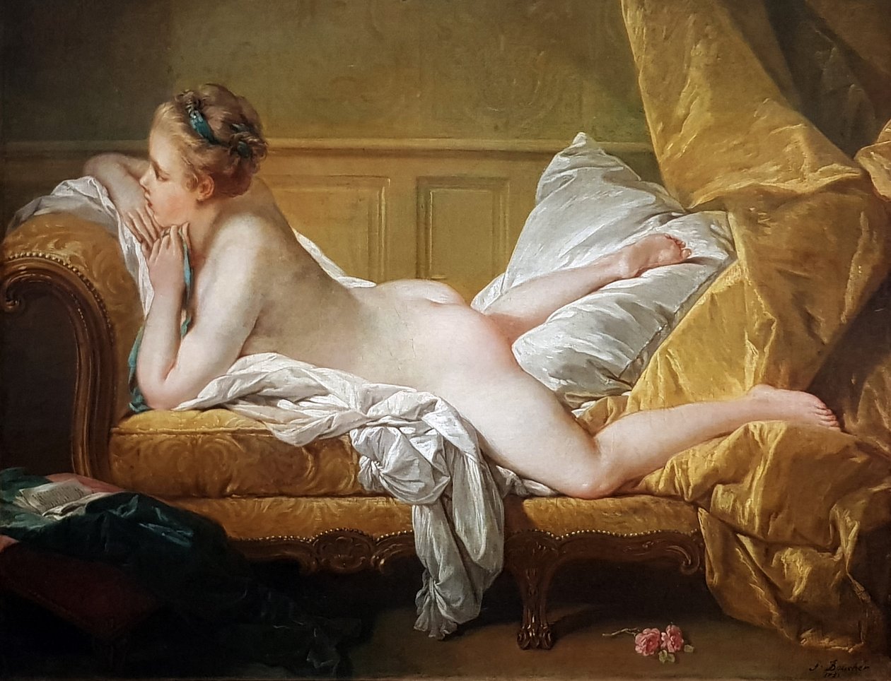 Kvindelig nøgen af François Boucher