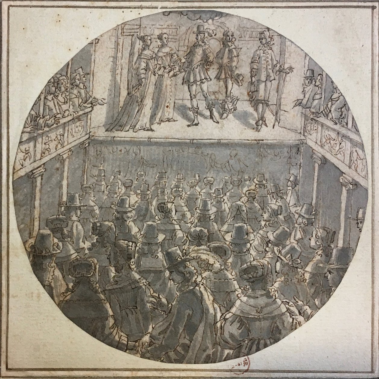 La Comédie af Francois Chauveau