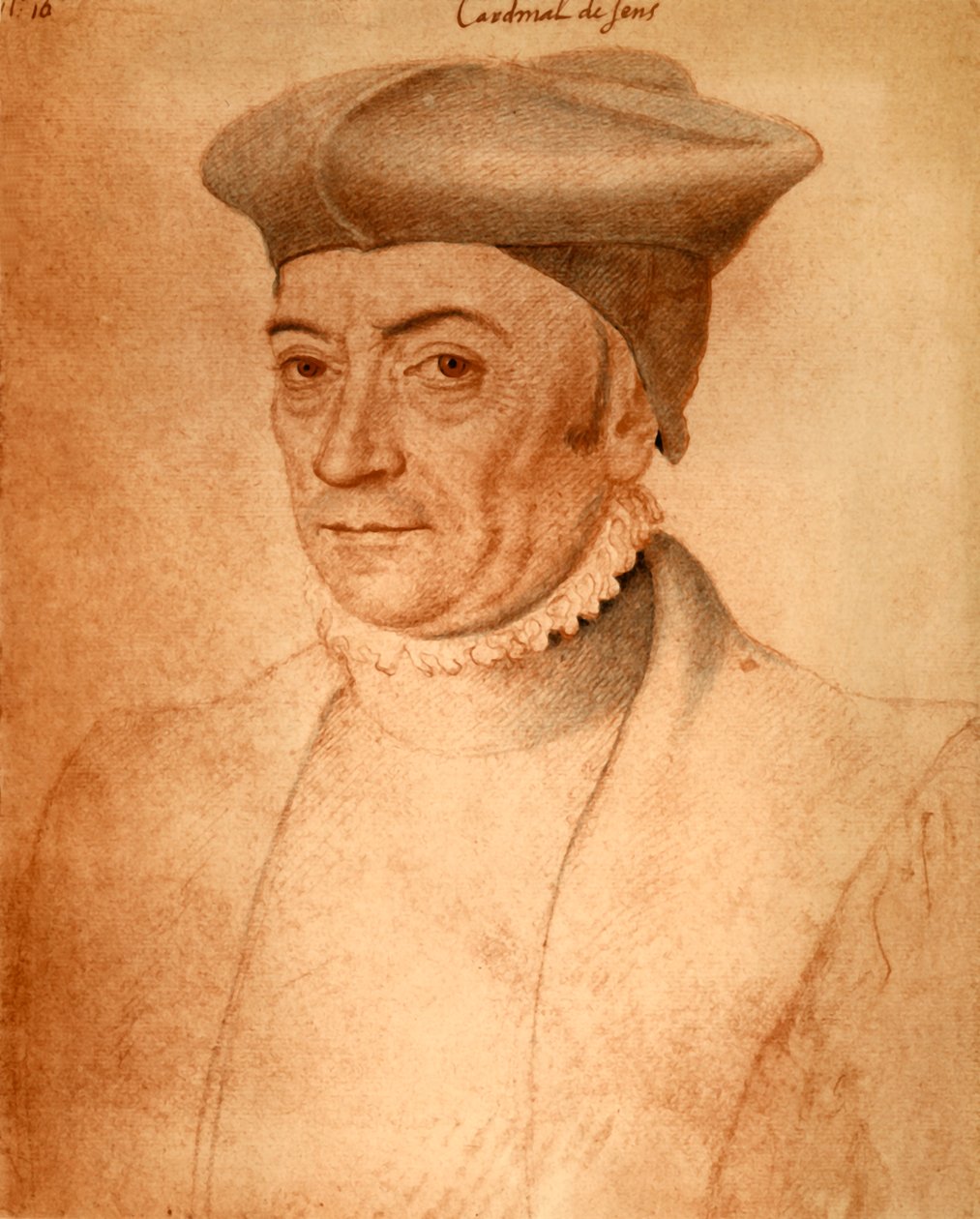 Jean de Bertrand, begyndelsen af midten af det 16. århundrede. af François Clouet