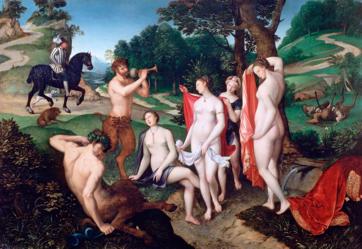 The Bath of Diane, c1510 af François Clouet