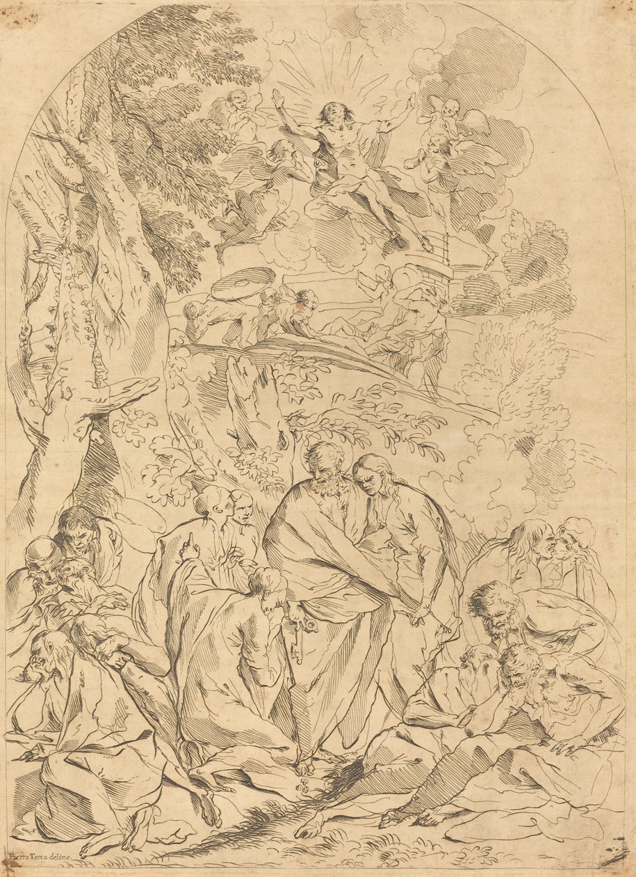 Opstandelsen af François Collignon after Pietro Testa