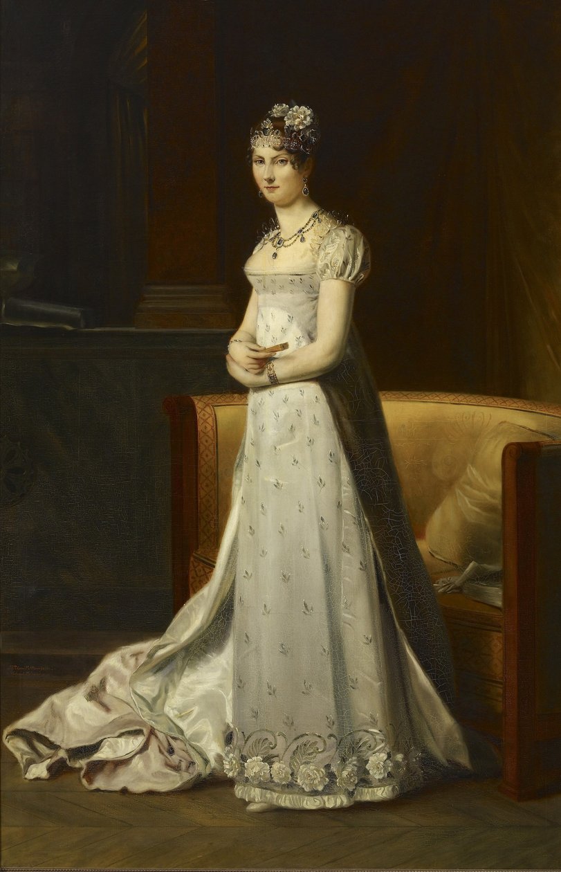 Portræt af Stéphanie de Beauharnais (1789-1860) af François Gérard