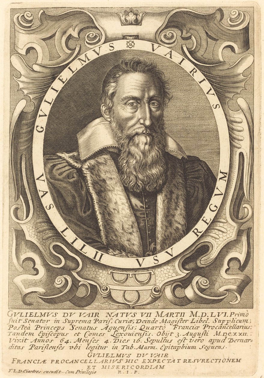 Guillaume du Vair af François Langlois