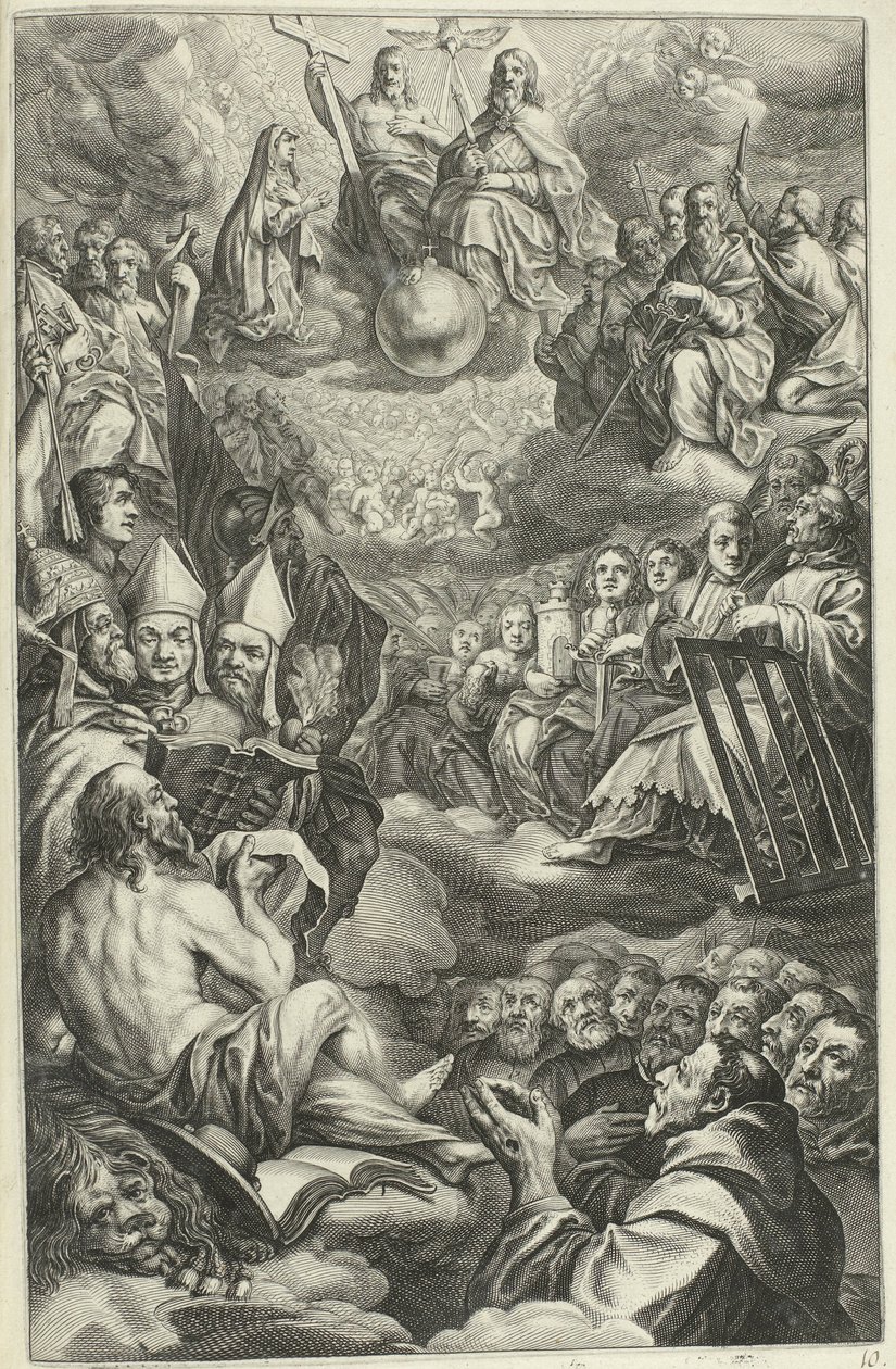 Hellige Treenighed Life of Christ (serietitel) af François Stuerhelt (possibly)