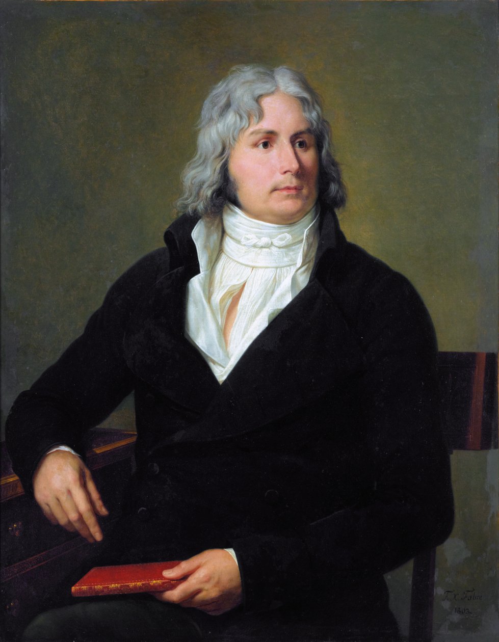 Portræt af Louis-François Bertin af Francois Xavier Fabre