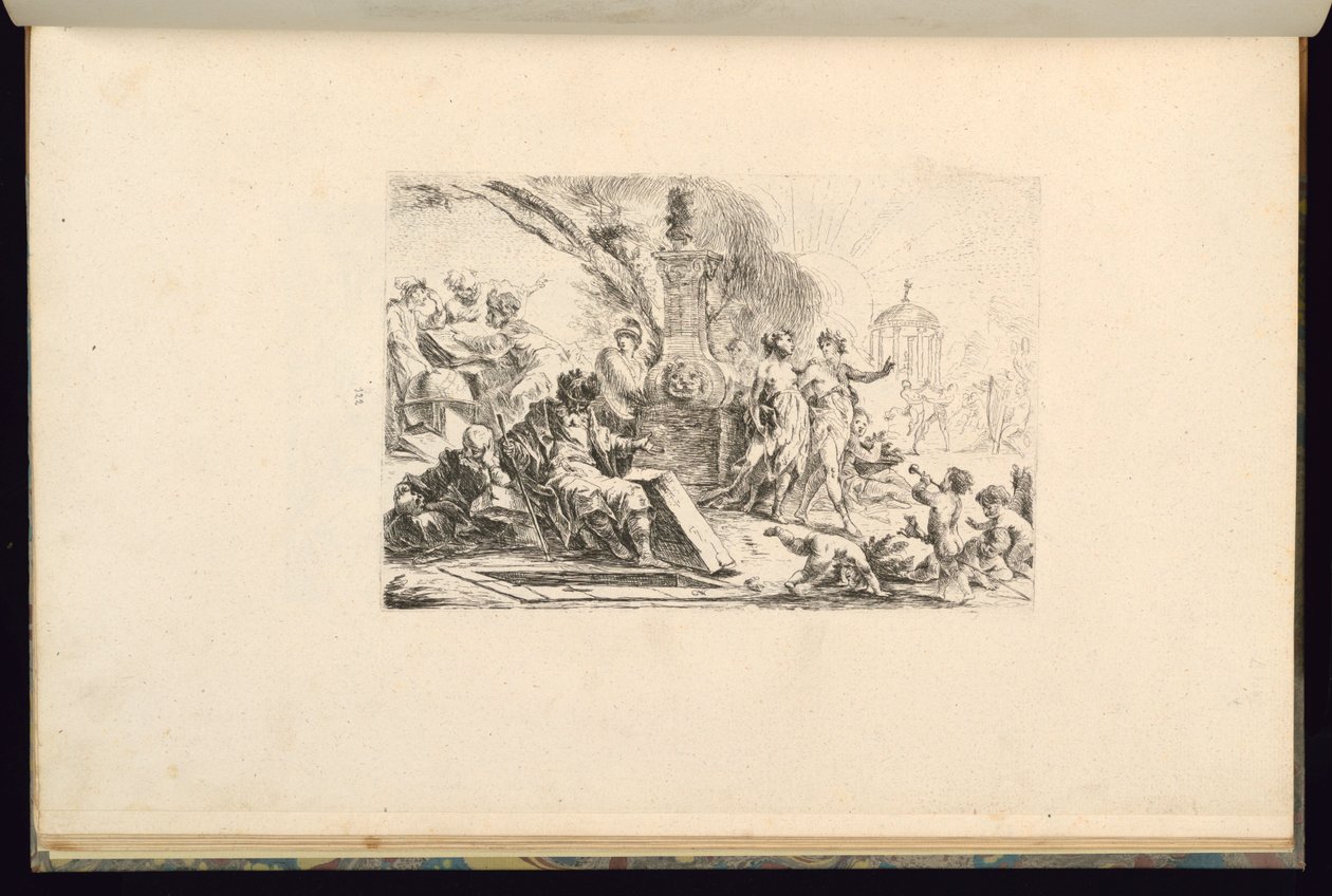 Design med Apollo af François de Cuvilliés the younger